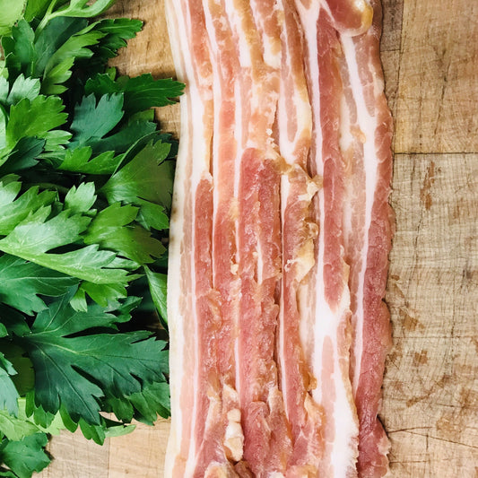 Green Streaky Bacon