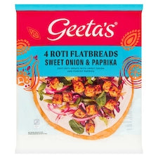 Geetas Onion Paprika Flatbread