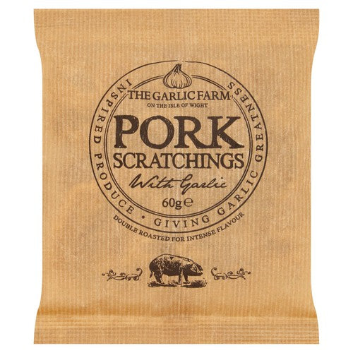 Garlic Farm Pork Scratchings 60g