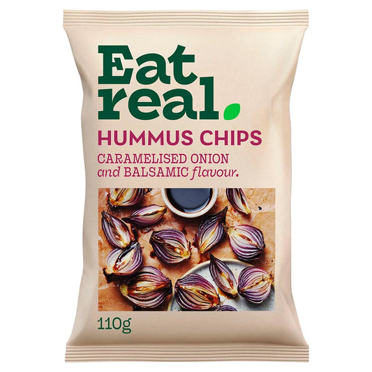 Eat Real Caramelised Balsamic Onion Crisps 110G
