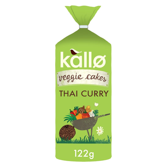 Kallo Thai Curry Veggie Cakes 122g
