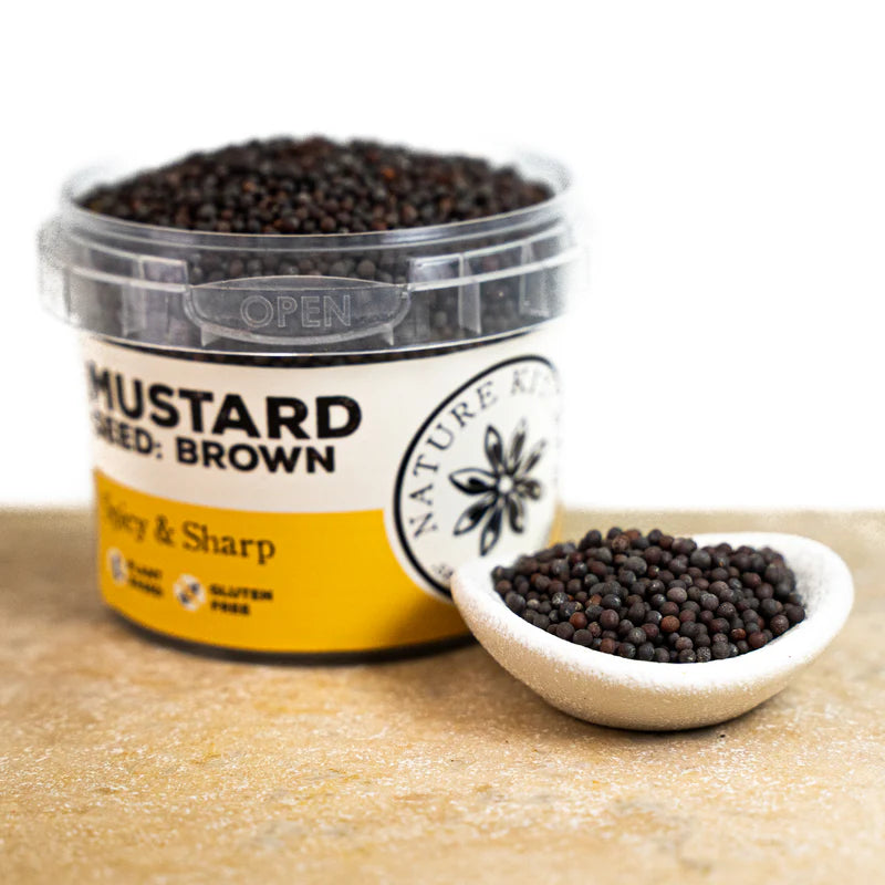 Natures Kitchen Brown Mustard Seeds 70g