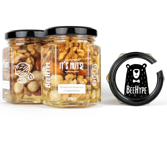 Beehype Nuts Infused Honey