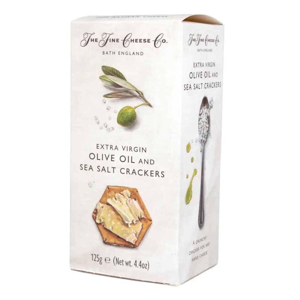 Fine Cheese Co Olive Oil Seasalt Crackers 125g