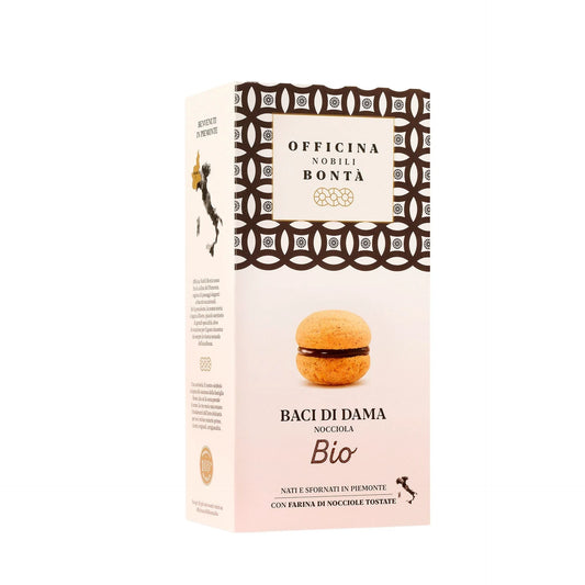 Organic Hazelnut Baci Di Dama Biscuit