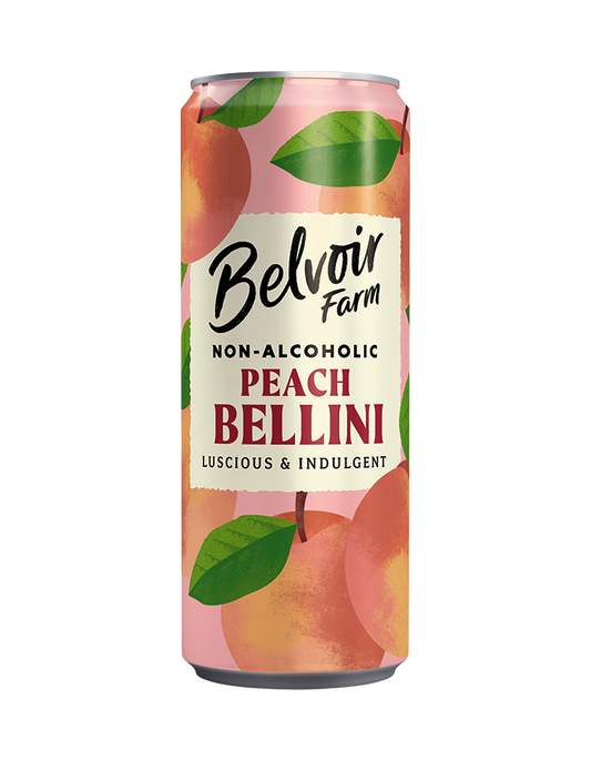 Belvoir Peach Bellini Can 250ML