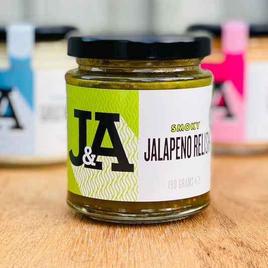 J & A Smoky Jalapeno Relish 190G