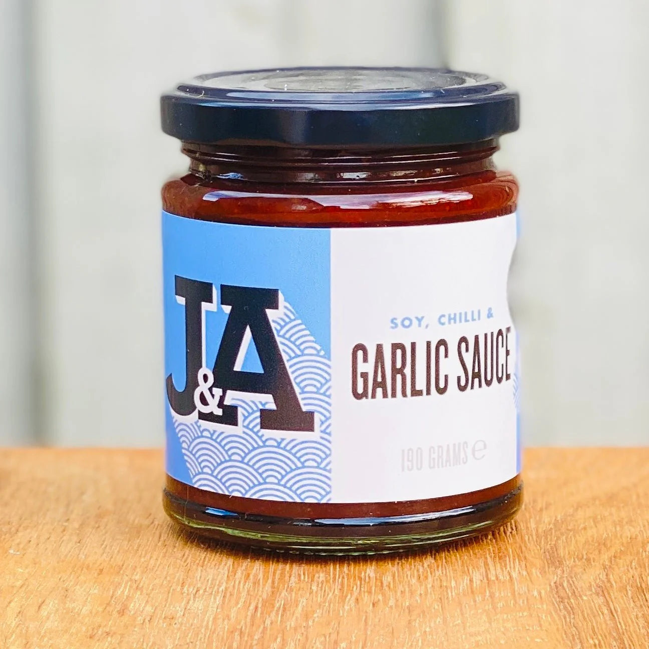 J & A Soy, Chilli Garlic Sauce 190G