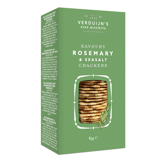 Verduijns Rosemary Seasalt Crackers