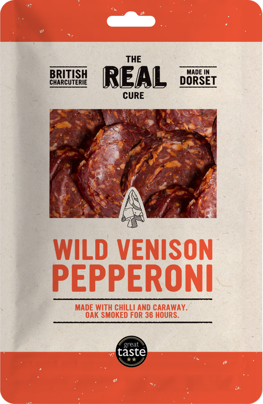 Real Cure Venison Pepperoni