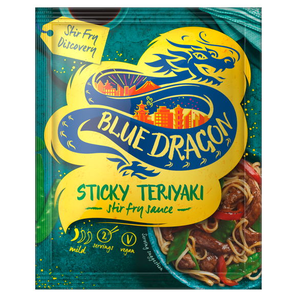 Blue Dragon Sticky Teriyaki Stir Fry Sauce