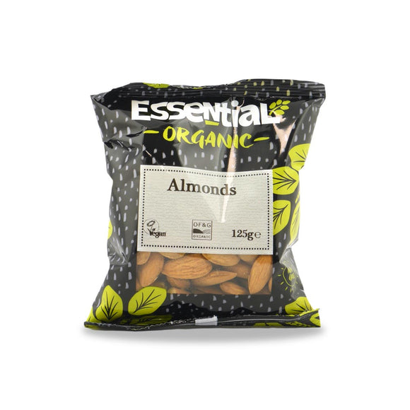Essential Organic Whole Almonds 125g