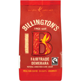 Billingtons Fairtrade Demerara Sugar 500g