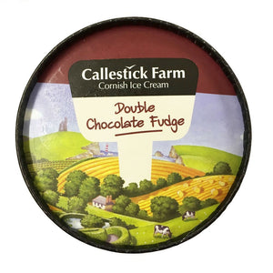 Callestick Farm Chocolate Fudge Ice Cream 500ml
