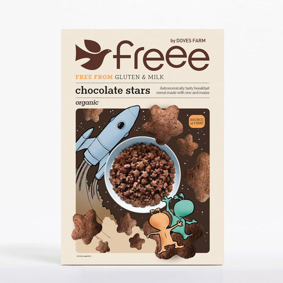 Doves Farm Gluten Free Organic Chocolate Stars 300g