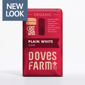 Doves Farm Organic Plain White Flour 1kg