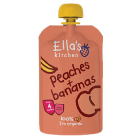 Ellas Kitchen Peaches and Bananas 120g