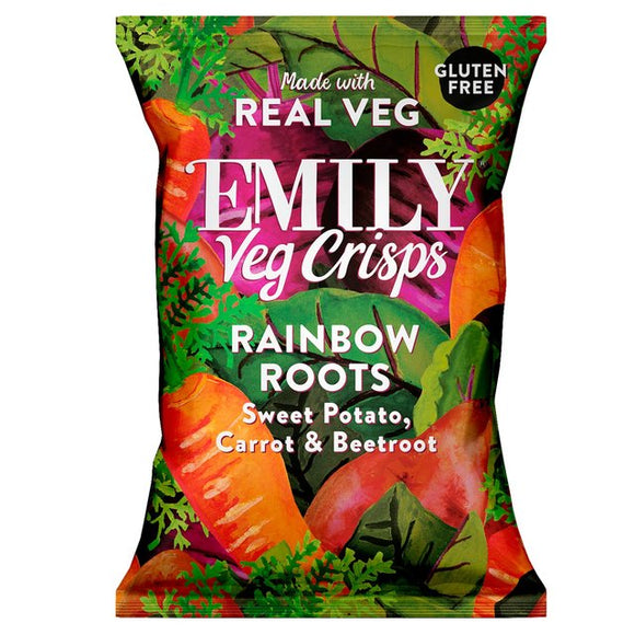Emilys Veg Thins Rainbow Roots 100g