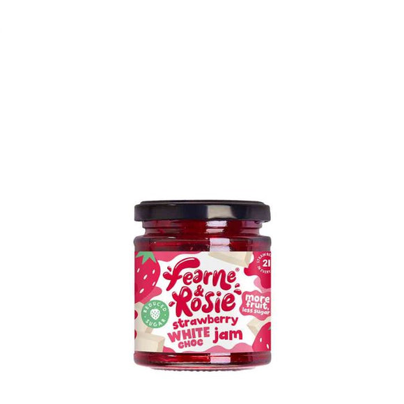 Fearne & Rosie Strawberry Jam White Choc Reduced Sugar