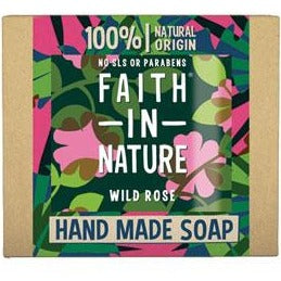 Faith In Nature Wild Rose Soap 100g