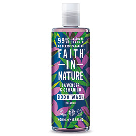Faith in Nature Lavender & Geranium Body Wash 400ml