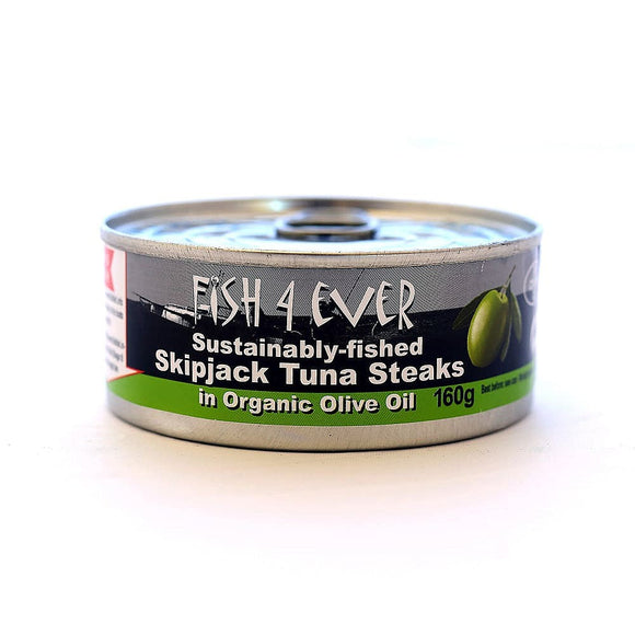 Fish 4 Ever Skipjack Tuna Steak In Olive Oil 120g