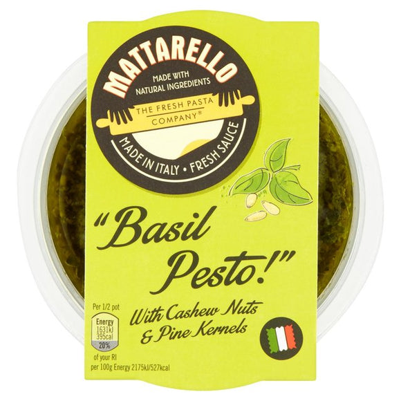 Fresh Pasta Co Basil Pesto 150g