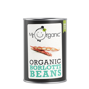 Mr Organic Borlotti Beans 400g