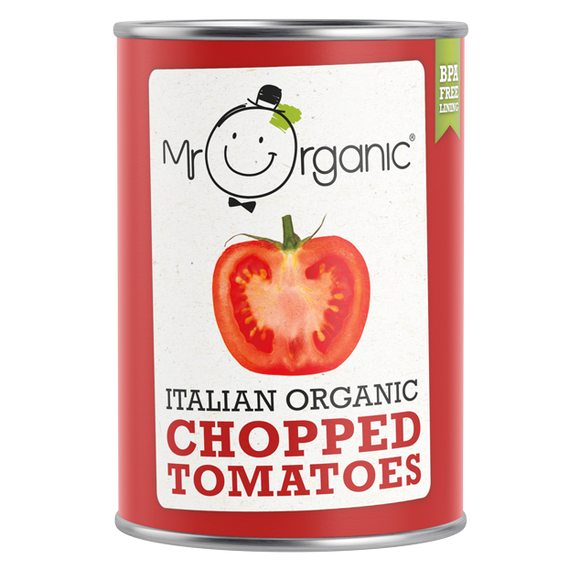 Mr Organic Organic Italian Chopped Tomatoes 400g
