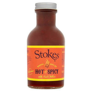 Stokes Hot And Spicy BBQ sauce 315g