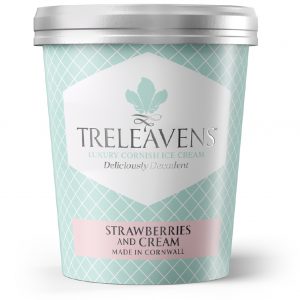 Treleavens Strawberries and cream 500ML