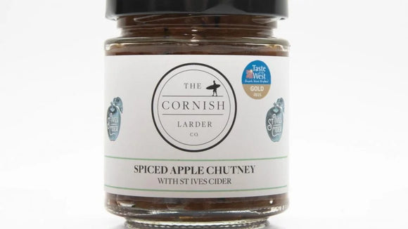 Cornish Larder Spiced Apple Chutney with St Ives Cider