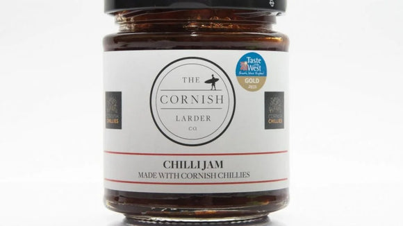 Cornish Larder Chilli Jam made with Cornish Chillies