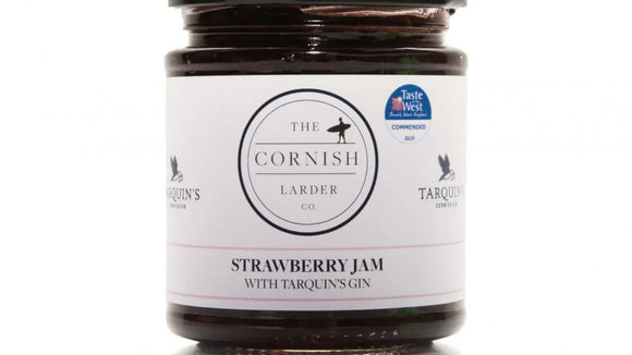 Cornish Larder Strawberry Jam with Tarquins Gin