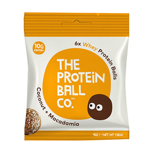 The Protein Ball Co Coconut & Macadamia Protein Ball 45g