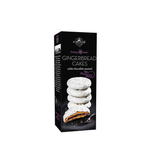 Kopernik White Chocolate Covered Gingerbread with Blackcurrant Filling