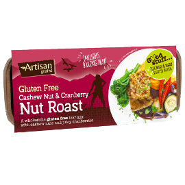 Artisan Grains Cashew & Cranberry Nut Roast 200g