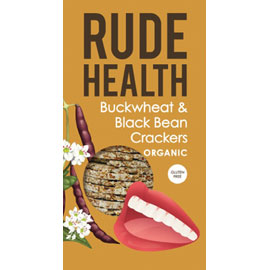 Rude Health Buckwheat & Black Bean Crackers