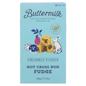 Buttermilk Hot Cross Bun Crumbly Fudge 100g