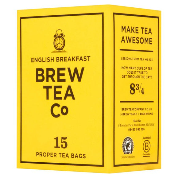 Brew Tea Co English Tea (15 tea bags)