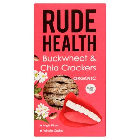 Rude Health Buckwheat & Chai Crackers