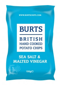 Burts Sea Salt & Vinegar 150g