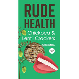 Rude Health Chickpea & Lentil Crackers