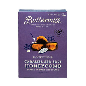 Buttermilk Caramel Sea Salt Dark Chocolate Honeycomb 150g