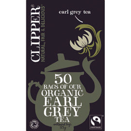Clipper Organic Earl Grey Tea 50 Bags