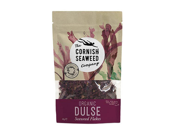 Cornish Organic Seaweed Dulse Flakes – 40g