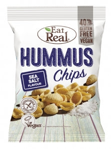 Eat Real Hummus Chips Sea Salt 135g