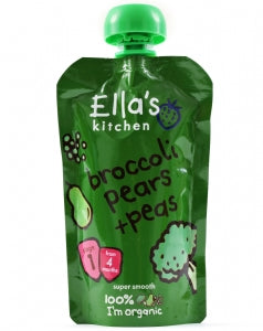 Ella's Kitchen Brocolli Pears and Peas 120g
