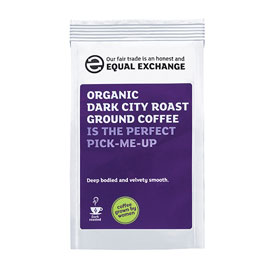 Equal Exchange Dark City Roast Ground Coffee 227g