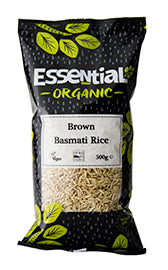 Essential Organic Brown Basmati Rice 500g